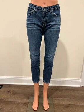 AG Adriano Goldschmied Stilt Cigarette Crop Skinny Jeans Size 29